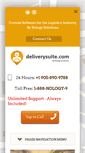 Mobile Screenshot of deliverysuite.com